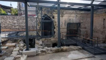 Tarihi hamam günümüzle buluşuyor