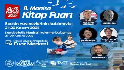 8. Manisa Kitap Fuarı Başlıyor