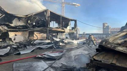 Bayraklı’daki Yangın Kontrol Altında