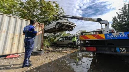 Hurda araçlar ekonomiye kazandırılıyor