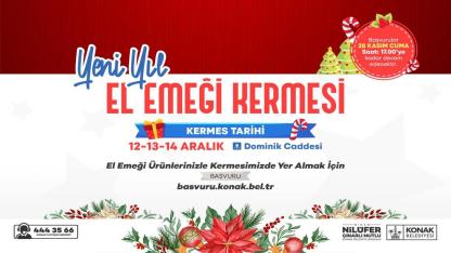 Konak’ta Yılbaşı Kermesleri başlıyor