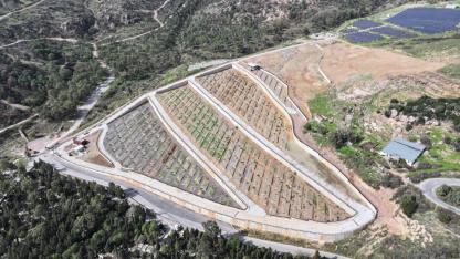 Örnekköy’de çift katlı mezarlık hizmete açılıyor