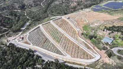 Örnekköy’de çift katlı mezarlık hizmete açılıyor