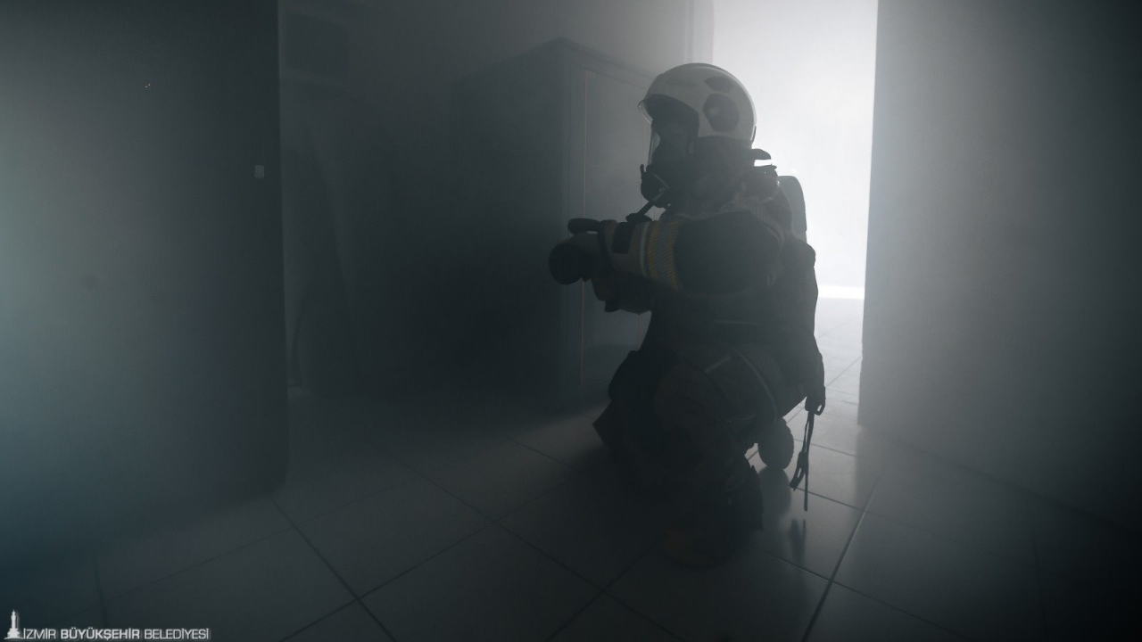 Zabıta Dairesi Başkanlığı’nda deprem ve yangın tatbikatı gerçeğini aratmadı