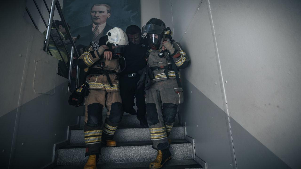 Zabıta Dairesi Başkanlığı’nda tatbikat