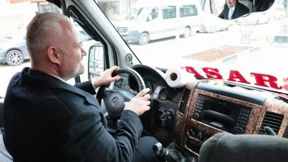 Başkan Pehlivan önce müjdeyi verdi, sonra direksiyona geçti