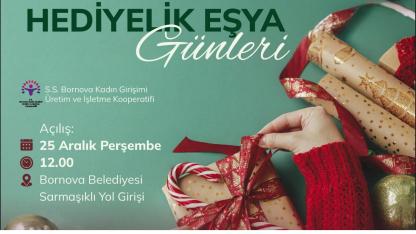 Bornova’da ‘Yılbaşı Hediyelik Eşya Günleri’ başlıyor