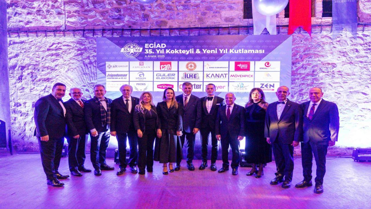 EGİAD yeni yaşını ve yeni yılı birlikte kutladı