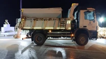 İzmir’in yüksek kesimlerinde kar alarmı