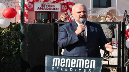 Menemen Belediyesi’nden eğitime bir açılış daha