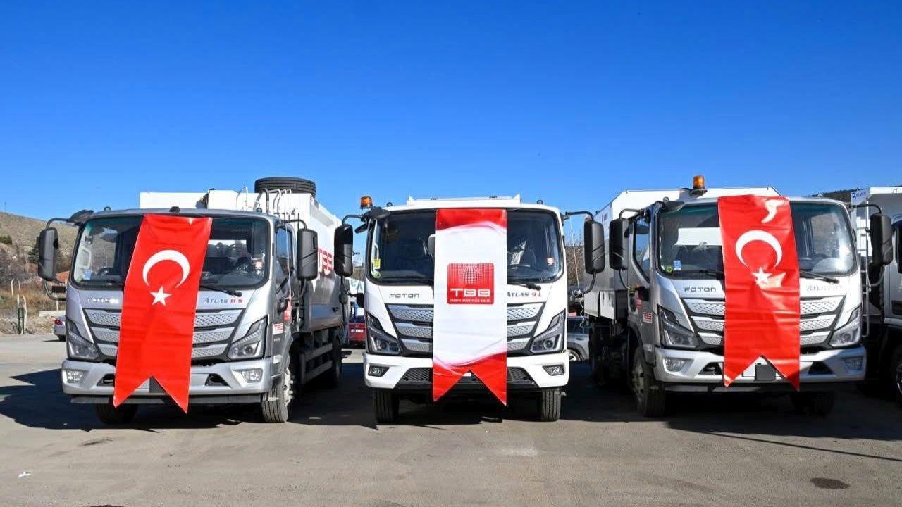 Seferihisar Belediyesi’ne TBB’den Çöp Kamyonu Desteği