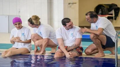 Suyun iyileştirici gücüyle engeller aşılıyor