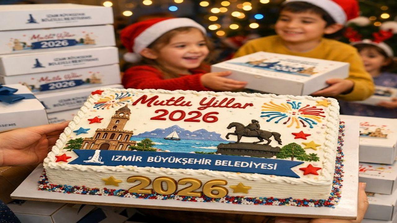 Yeni yıl pastaları bu yıl da Büyükşehir’den