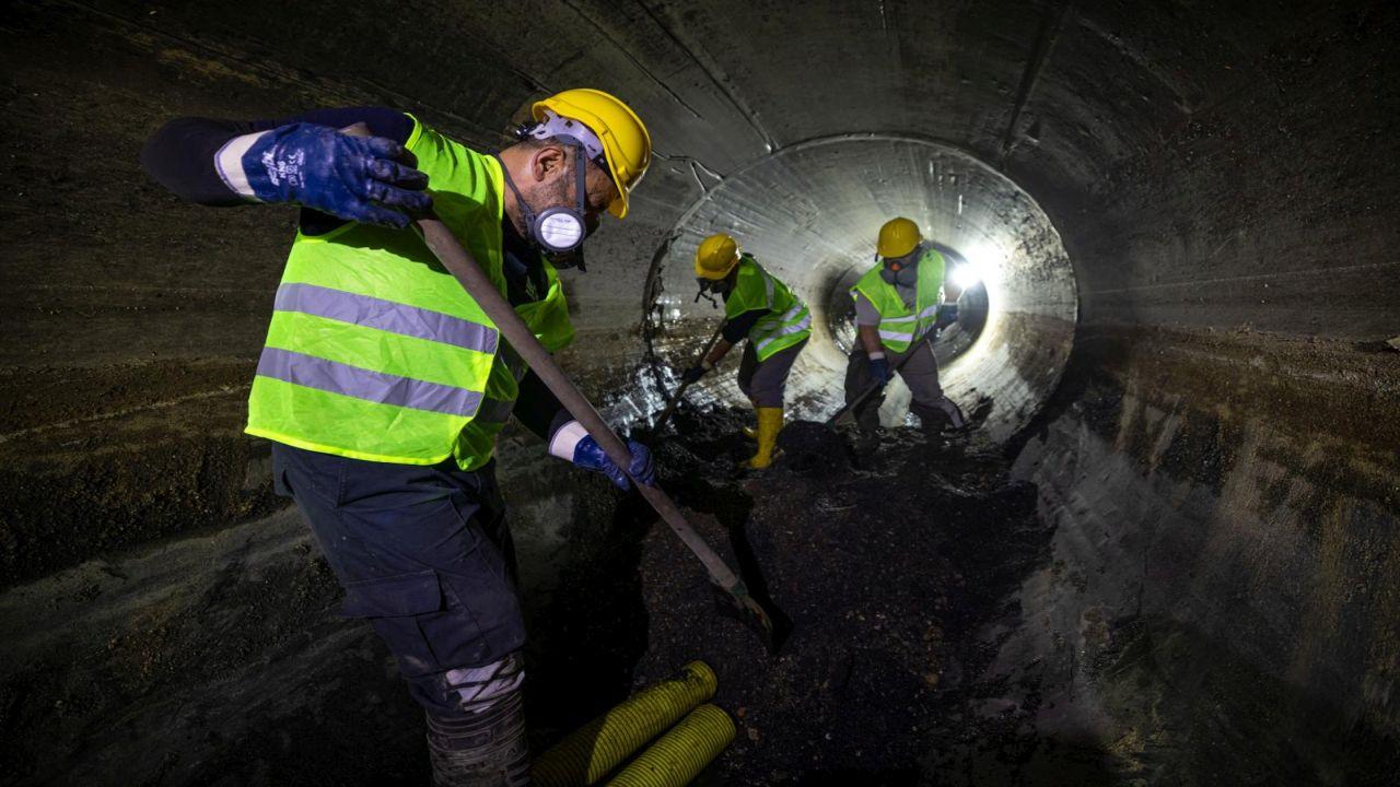 Yer altındaki temizlik Körfez’e nefes aldırıyor