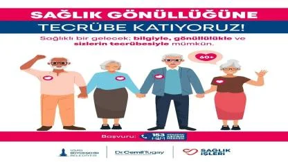 60+ Deneyim sağlık için gönüllü oluyor