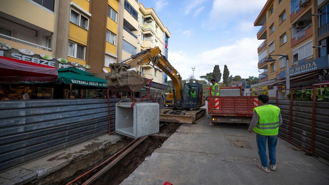 Bayraklı’da su baskınlarına 140 milyonluk çözüm