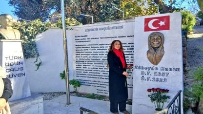 CHP Çeşme Kadın Kolları, Zübeyde Hanım’ı Vefatının 103. Yılında Andı