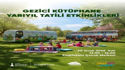 Gezici Kütüphane tatilde yollara çıkıyor