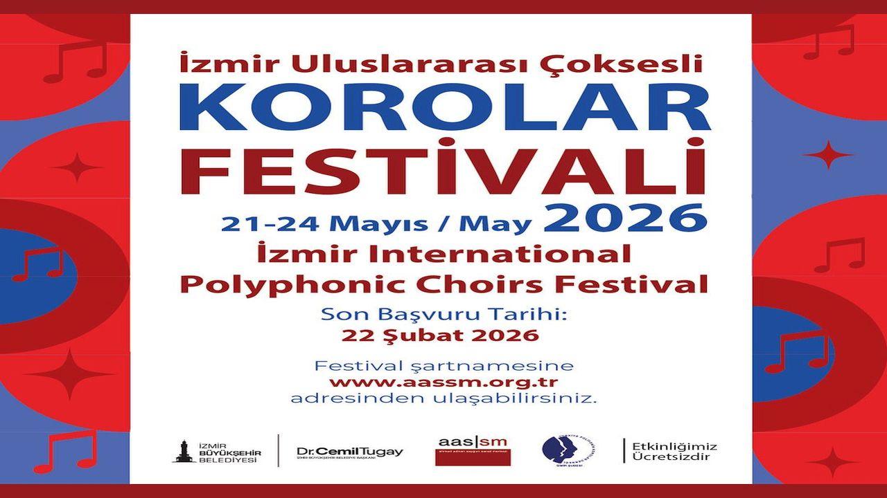 İzmir Uluslararası Çoksesli Korolar Festivali’nde geri sayım