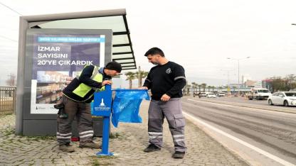 İzmir’de duraklar temiz ve düzenli