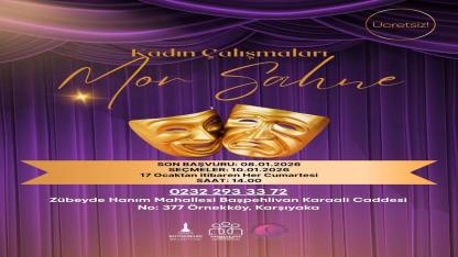 İzmirli kadınlar Mor Sahne’de buluşuyor