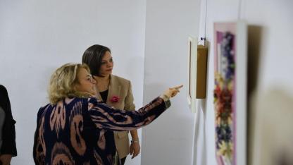 Karabağlar ’da Kozalar Çiçek Açtı