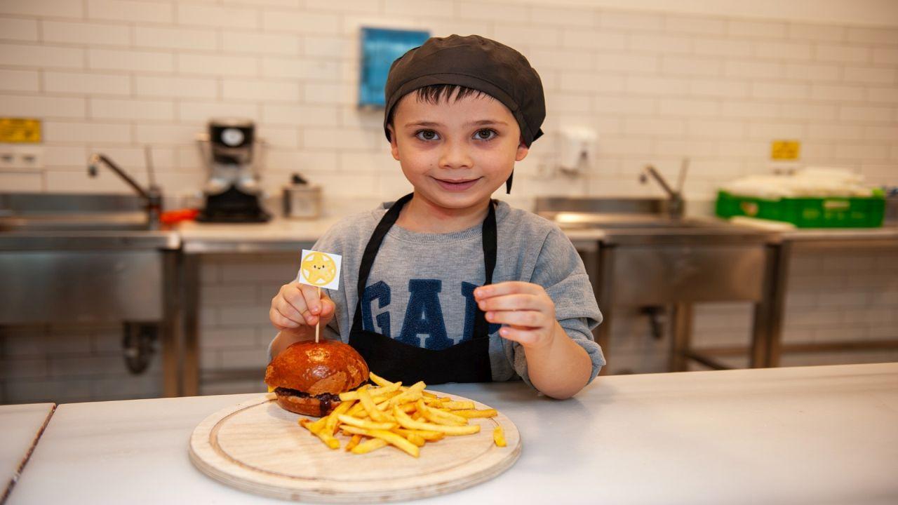 Küçük şefler kendi lezzetlerini yarattı