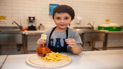 Küçük şefler kendi lezzetlerini yarattı