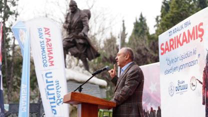 Manisa’da Sarıkamış’ın Beyaz Hüznü Anıldı