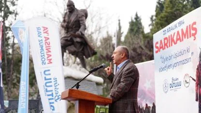 Manisa’da Sarıkamış’ın Beyaz Hüznü Anıldı