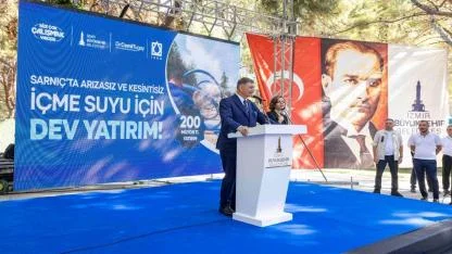 Sarnıç’ta içme suyu hatları yenileniyor
