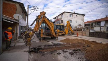 Sarnıç’ta içme suyu yatırımı hızla ilerliyor