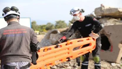 Seferihisar Arama Kurtarma Ekibi afetlere karşı hazırlıklarını sürdürüyor