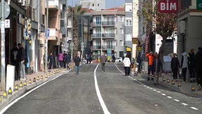 Seferihisar Şehit General Temel Cingöz Caddesi yenilendi