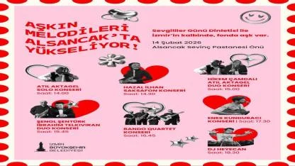 Aşkın melodileri Alsancak’ta yükseliyor