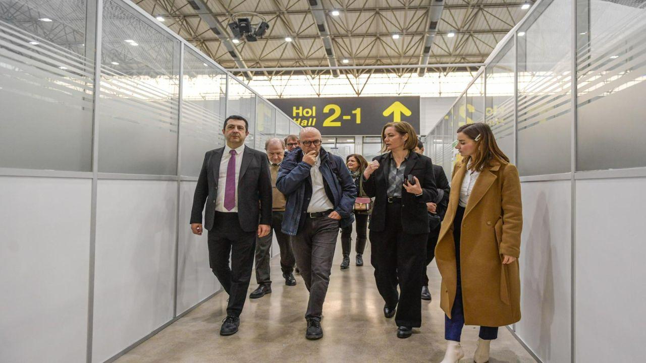 Başkan Dr. Cemil Tugay’a Floransa heyetinden ziyaret