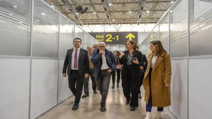 Başkan Dr. Cemil Tugay’a Floransa heyetinden ziyaret