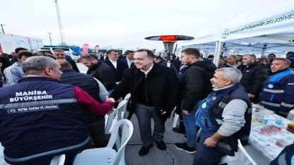 Başkan Dutlulu’dan Saha Personeline İftar Sofrasında Teşekkür ve Müjde