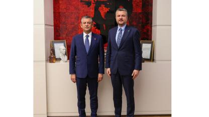 Başkan Görkem Duman, Genel Başkan Özel ile bir araya geldi