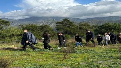 Karşıyakalı izciler doğa harikası Yamanlar’da buluştu