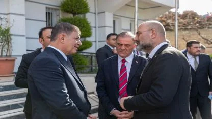 Özgür Özel ve Başkan Tugay Hatay'da