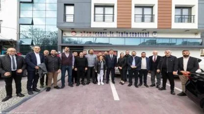 Başkan Tugay’dan Gümüştekin’e ziyaret