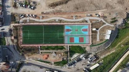 Bayraklı’da Ferdi Zeyrek Spor Kompleksi’nde Çalışmalar Sona Yaklaştı