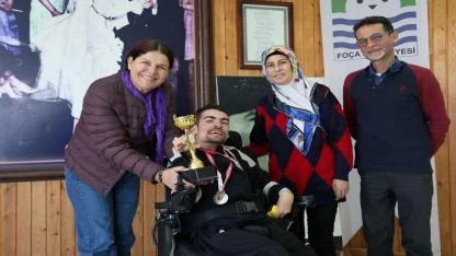 Foça Belediyesporlu Veli Ortak’tan Boccia İzmir İl Turnuvası’nda Önemli Başarı