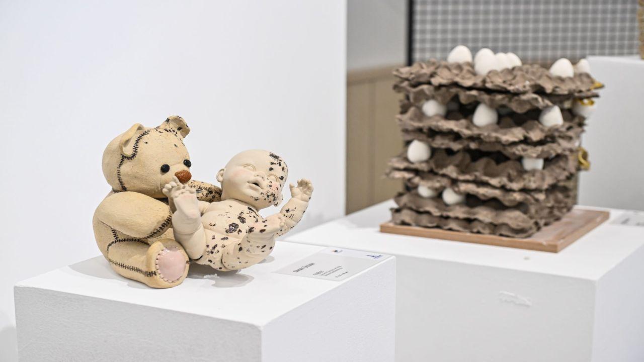 2. Uluslararası Işık Seramik Yarışması Sergisi açıldı