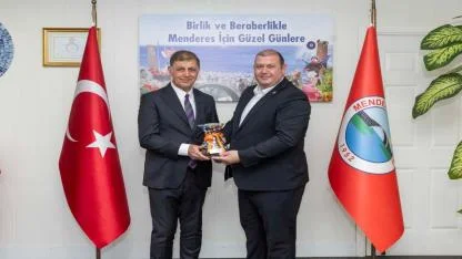 Başkan Tugay'dan Menderes'e teşekkür turu
