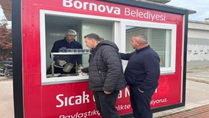 Bornova’da sıcak dayanışma büyüyor