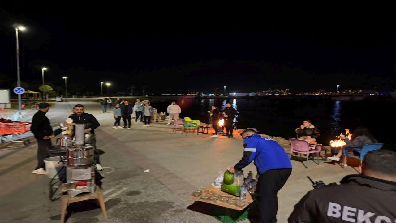 İnciraltı’nda denetimler sürüyor