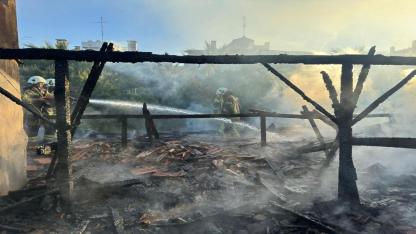 İzmir’de itfaiyenin hızlı müdahalesi faciayı önledi