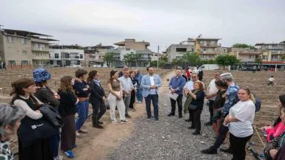 Avrupa’dan Bornova’ya kent bostanı incelemesi